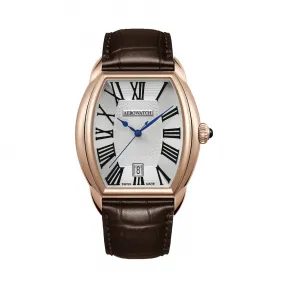 爱罗/Aero 石英机芯 镀玫瑰金 A-42958-RO05