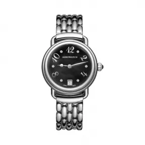 爱罗/Aero 石英机芯 精钢 A-42960-AA05-M