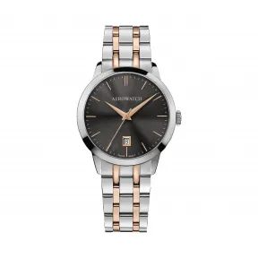 爱罗/Aero 石英机芯 精钢 A-42972-BI05-M