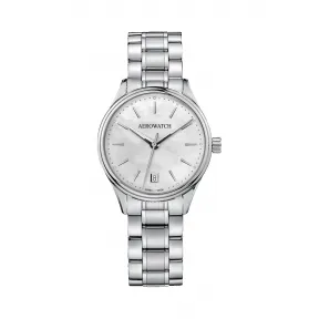 爱罗/Aero 石英机芯 精钢 A-42980-AA02-M