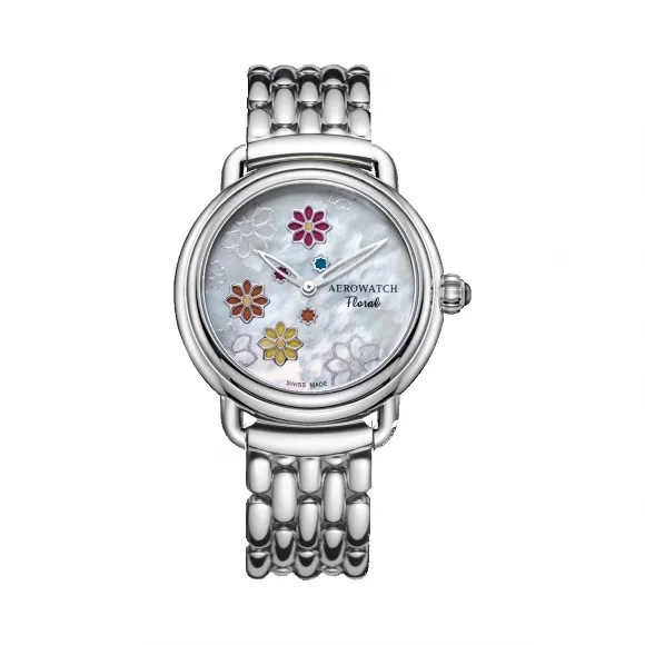 爱罗/Aero 石英机芯 精钢 A-44960-AA15-M