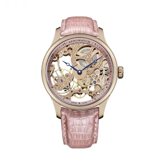 爱罗/Aero 手动机械机芯 镀玫瑰金 A-57981-R114