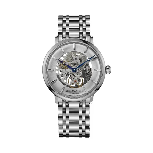 爱罗/Aero 自动机械机芯 精钢抛光 A-67975-AA01-SQ-M