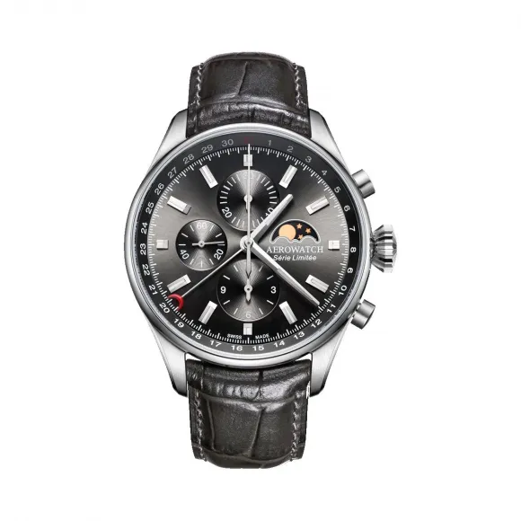 爱罗/Aero 自动机械机芯 精钢 A-69989-AA02