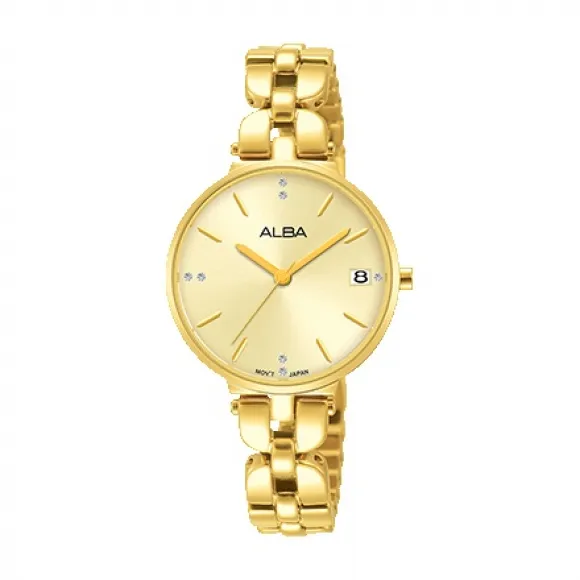 雅柏/Alba 28MM 不锈钢表壳 女表 AG8J48X1
