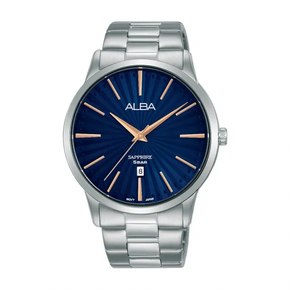 雅柏/Alba 41MM 不锈钢表壳 男表 AG8K81X5