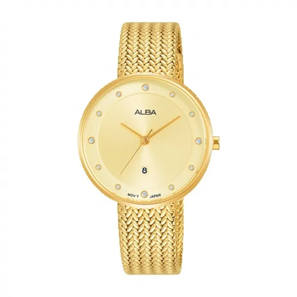 雅柏/Alba 32MM 不锈钢表壳 女表 AH7Q26X1