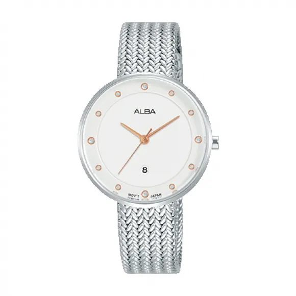 雅柏/Alba 32MM 不锈钢表壳 女表 AH7Q29X1