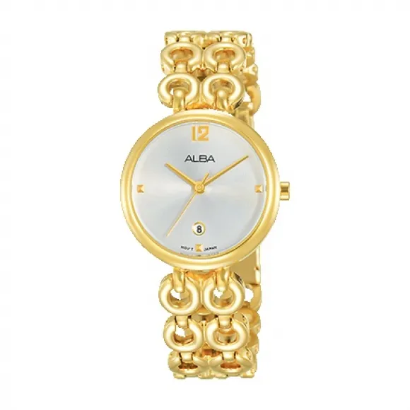 雅柏/Alba 28MM 不锈钢表壳 女表 AH7Q50X1