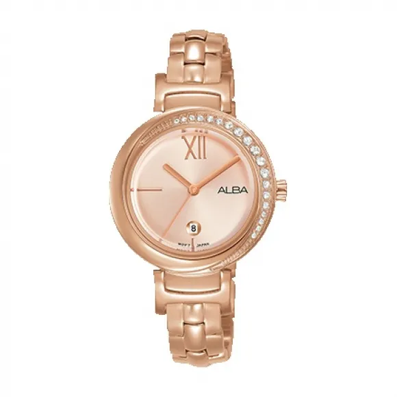雅柏/Alba 30MM 不锈钢表壳 女表 AH7R74X1