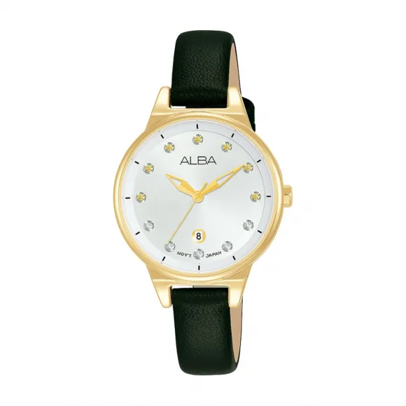雅柏/Alba 30MM 不锈钢表壳 女表 AH7U52X1