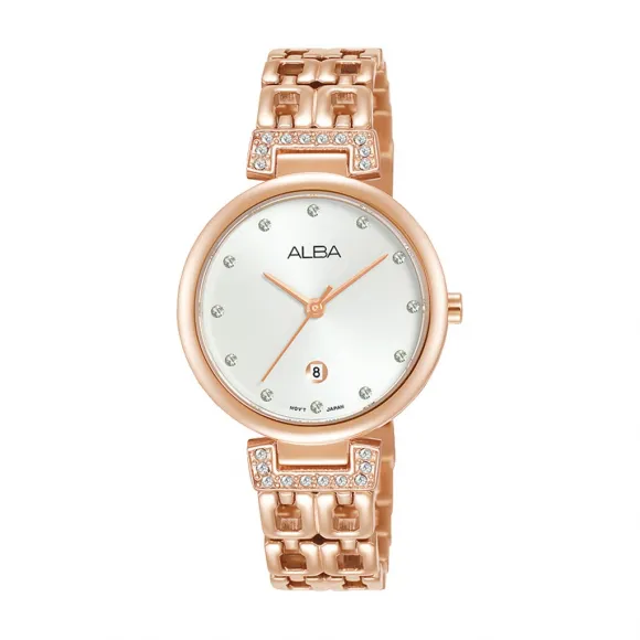 雅柏/Alba 30MM 不锈钢表壳 女表 AH7U84X1