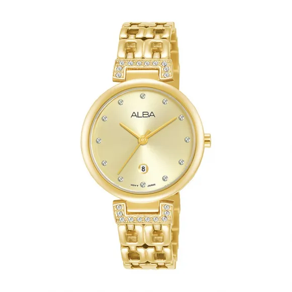 雅柏/Alba 30MM 不锈钢表壳 女表 AH7U86X1