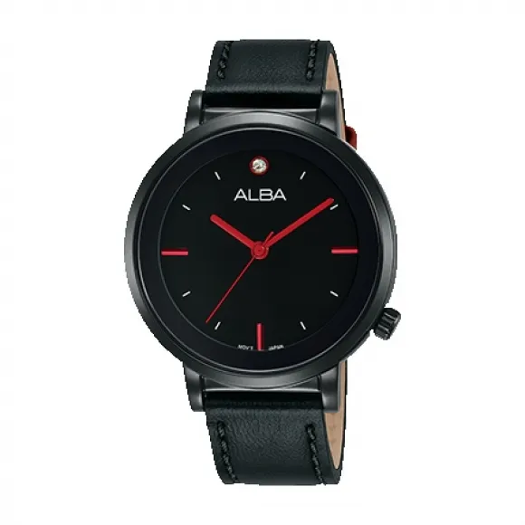 雅柏/Alba 37MM 不锈钢表壳 女表 AH8389X1