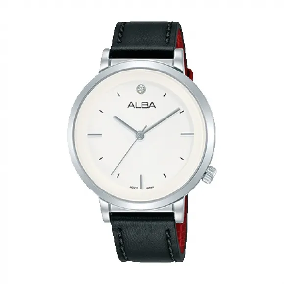 雅柏/Alba 37MM 不锈钢表壳 女表 AH8391X1