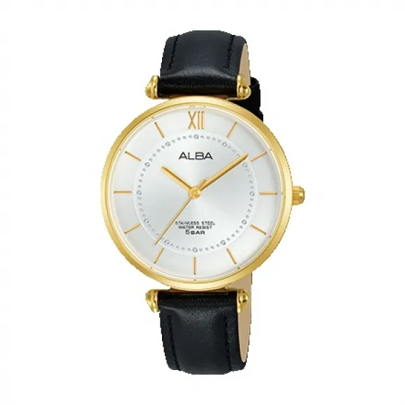 雅柏/Alba 34MM 不锈钢表壳 女表 AH8564X1