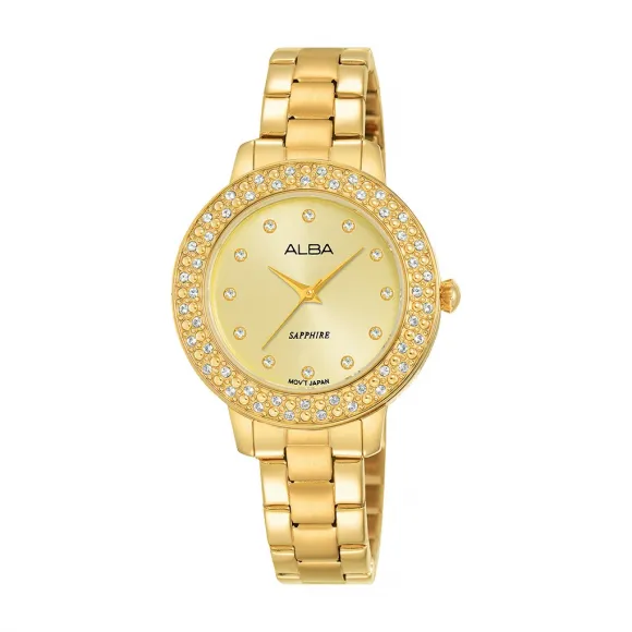 雅柏/Alba 30MM 不锈钢表壳 女表 AH8574X1