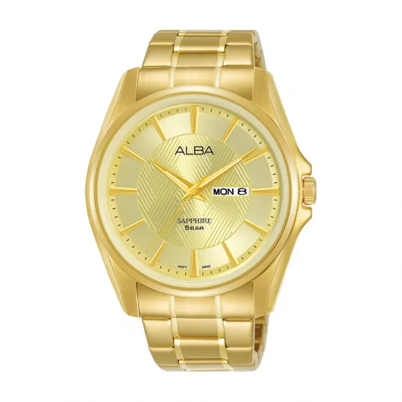 雅柏/Alba 42MM 不锈钢表壳 男表 AJ6094X1