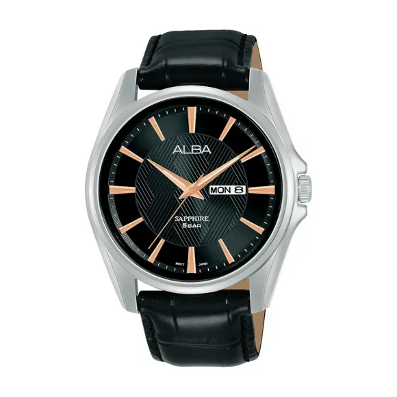 雅柏/Alba 42MM 不锈钢表壳 男表 AJ6105X1