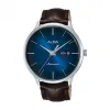 雅柏/Alba 42.5MM 不锈钢表壳和螺丝透视表背 自动机械机芯 男表 AL4117X1
