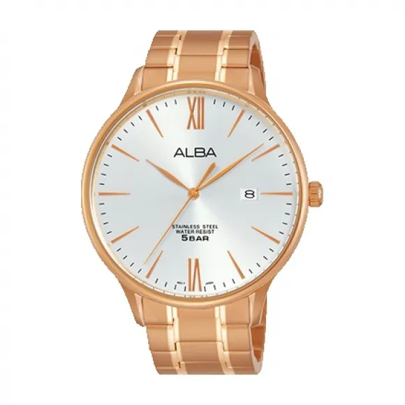 雅柏/Alba 43MM 不锈钢表壳 男表 AS9E04X1