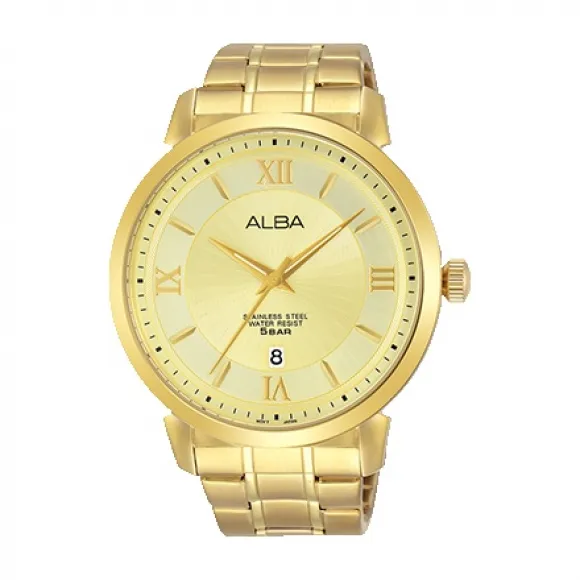 雅柏/Alba 44MM 不锈钢表壳 男表 AS9E58X1