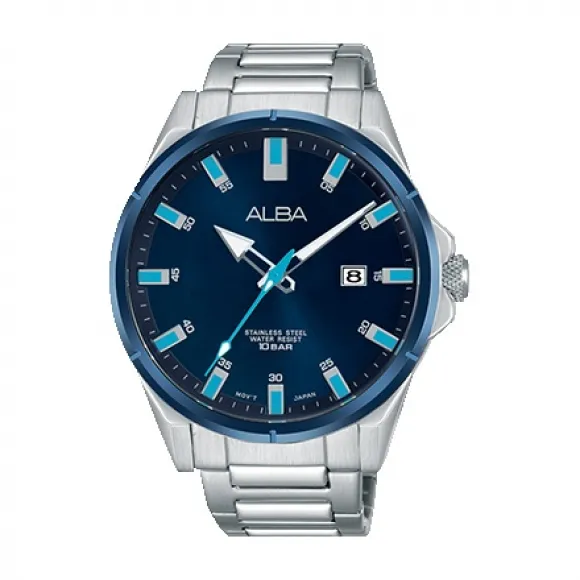 雅柏/Alba 44MM 不锈钢表壳 男表 AS9E75X1