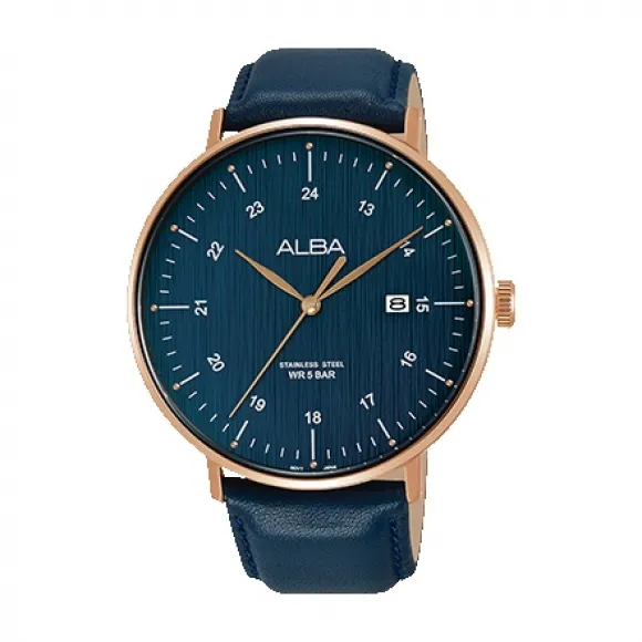 雅柏/Alba 44MM 不锈钢表壳 男表 AS9G02X1