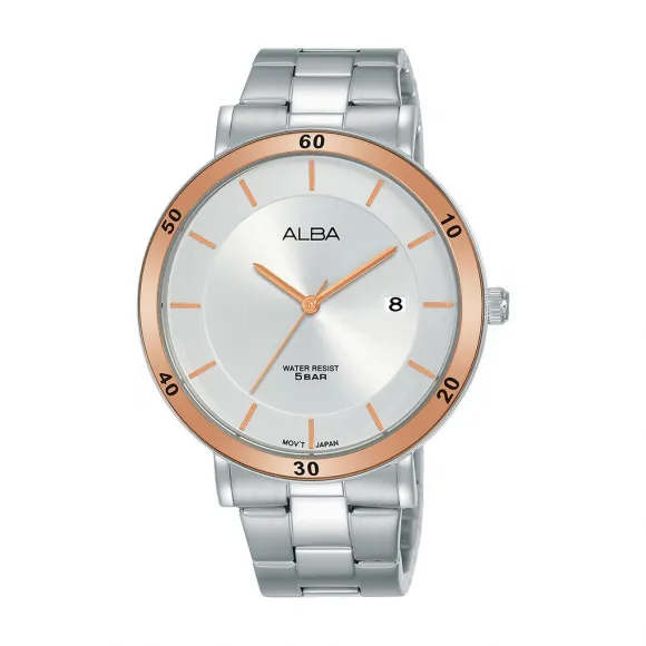 雅柏/Alba 42MM 不锈钢表壳 男表 AS9H67X1