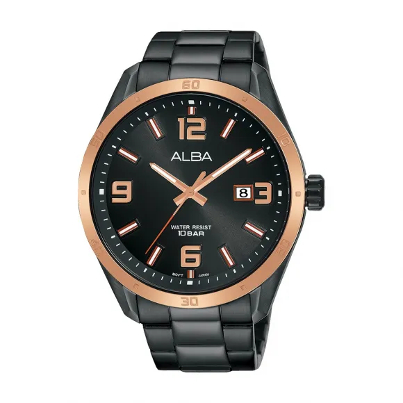 雅柏/Alba 44MM 不锈钢表壳 男表 AS9J16X1
