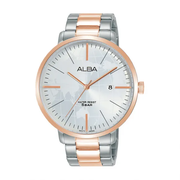 雅柏/Alba 44MM 不锈钢表壳 男表 AS9J78X1