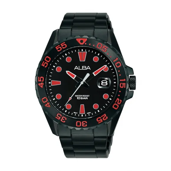 雅柏/Alba 42MM 不锈钢表壳 男表 AS9N29X1