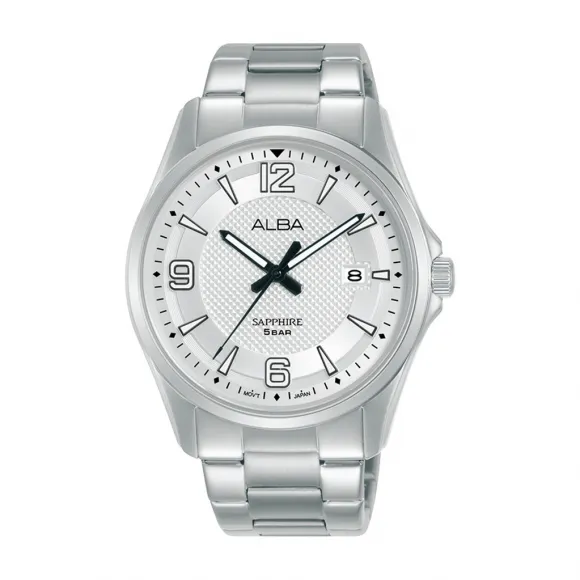 雅柏/Alba 41MM 不锈钢表壳 男表 AS9N51X1