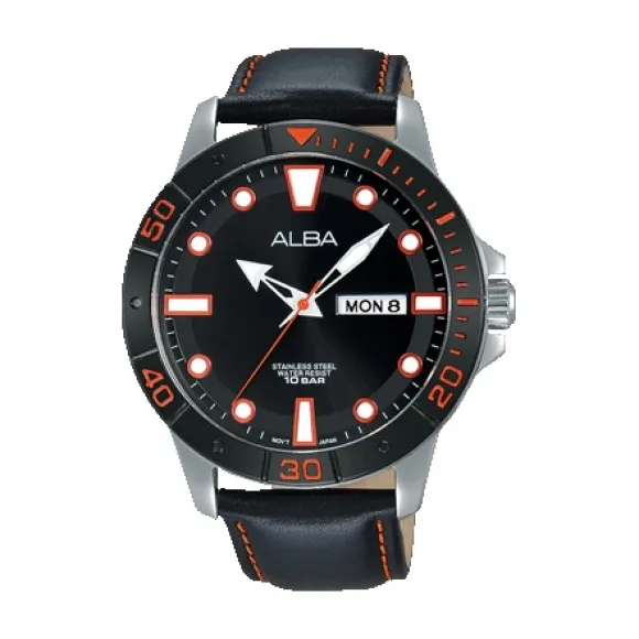 雅柏/Alba 45MM 不锈钢表壳 男表 AT2045X1