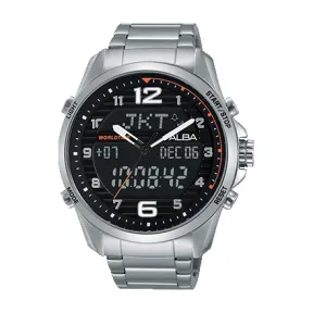 雅柏/Alba 44MM 不锈钢表壳 男表 AZ4005X1