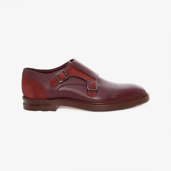 亚历山大麦昆/Alexander McQueen 双搭扣 Monk 鞋 男士 11033119ca 432362WHMC26168