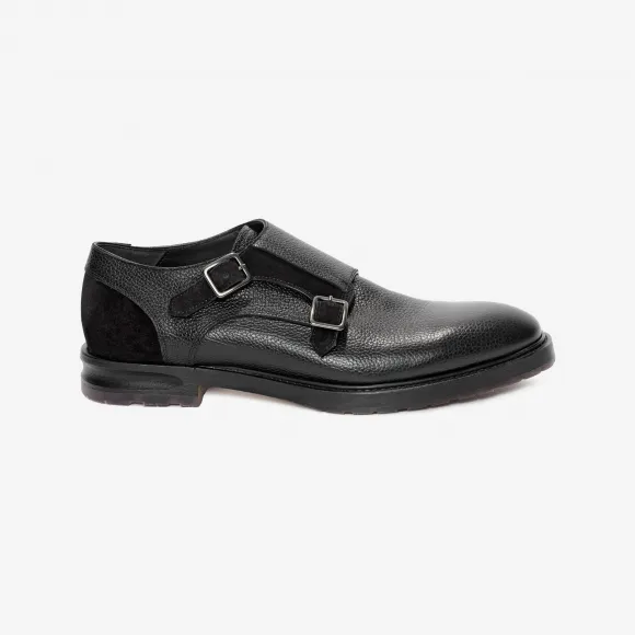 亚历山大麦昆/Alexander McQueen 双搭扣 Monk 鞋 男士 11033121tv 432362WHMC21000