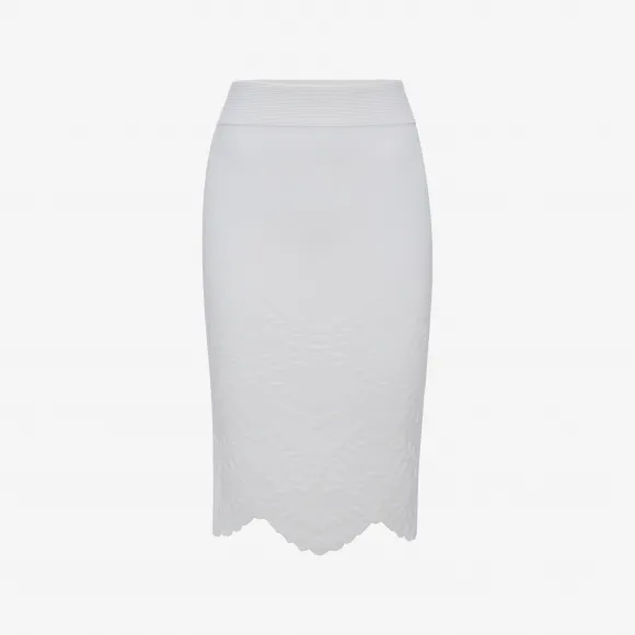 亚历山大麦昆/Alexander McQueen 针织铅笔半裙 女士 35308944th 344898Q1RJQ9000