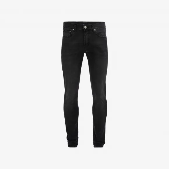 亚历山大麦昆/Alexander McQueen 黑色紧身牛仔裤 男士 42494029in 435072QHY011000