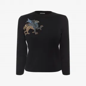 亚历山大麦昆/Alexander McQueen 刺绣套衫 女士 39749773jq 445397Q1WGP1052