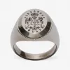 亚历山大麦昆/Alexander McQueen 图章戒指 男士 50191452ai 475505J160Y0446