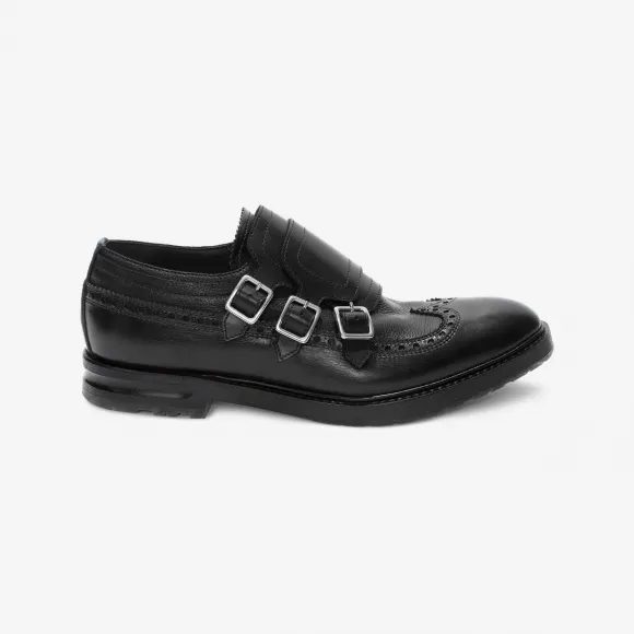 亚历山大麦昆/Alexander McQueen 搭扣搭扣孟克鞋 男士 11221627cx 476210WHQP11000