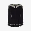 亚历山大麦昆/Alexander McQueen 雪尼尔针织腰饰裙摆开衫 女士 12023044rn 484696Q1WFQ1000