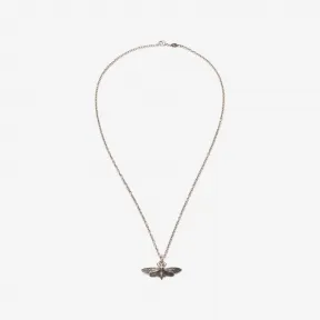 亚历山大麦昆/Alexander McQueen 飞蛾坠饰项链 男士 50182188al 438121J160Y0911