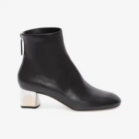 亚历山大麦昆/Alexander McQueen 雕花高跟踝靴 女士 11475223vt 534124WHR601000