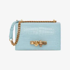 亚历山大麦昆/Alexander McQueen 淡蓝 女士 斜挎包 5541281HB004506 810782349