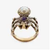 亚历山大麦昆/Alexander McQueen 古董金 女士 戒指 569675J160T8699 