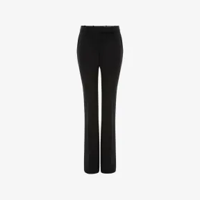 亚历山大麦昆/Alexander McQueen 紧身喇叭裤 女士 585076QEAAA1000