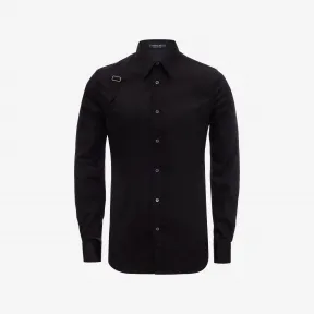 亚历山大麦昆/Alexander McQueen 男士Harness 衬衫白色 624753QPN449000