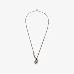 亚历山大麦昆/Alexander McQueen 古董银 男士 项链 628083J160Y0446 809370856